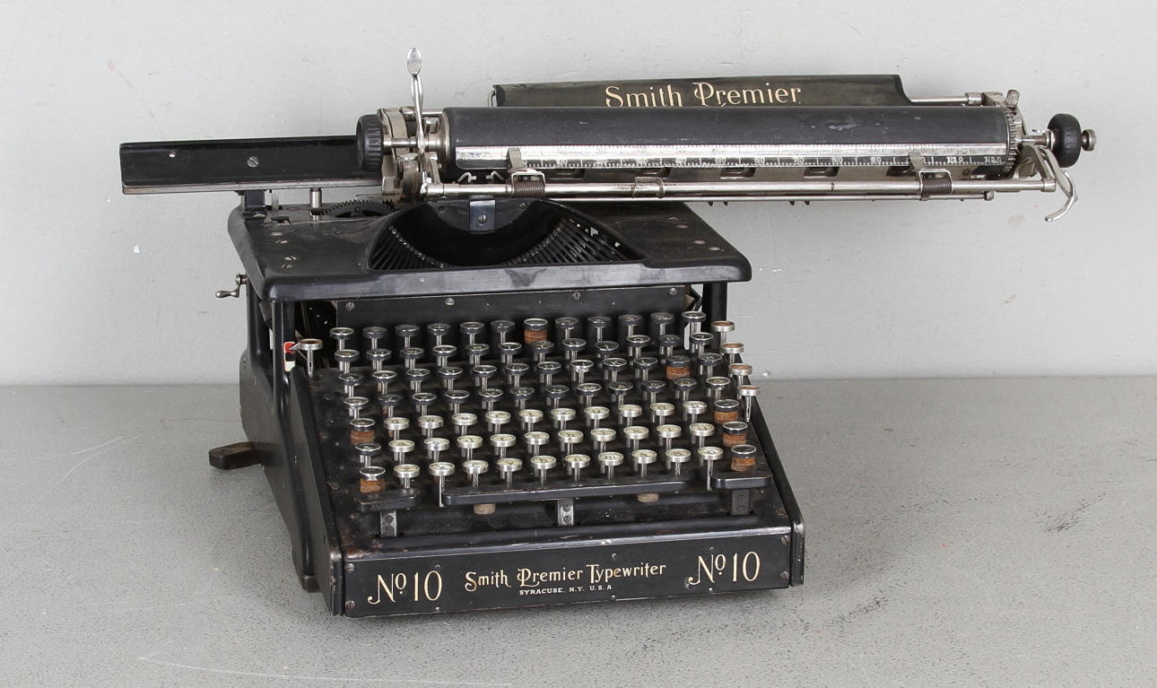 SKRIVMASKIN, Smith Premier, No. 10, USA, ca 1910.