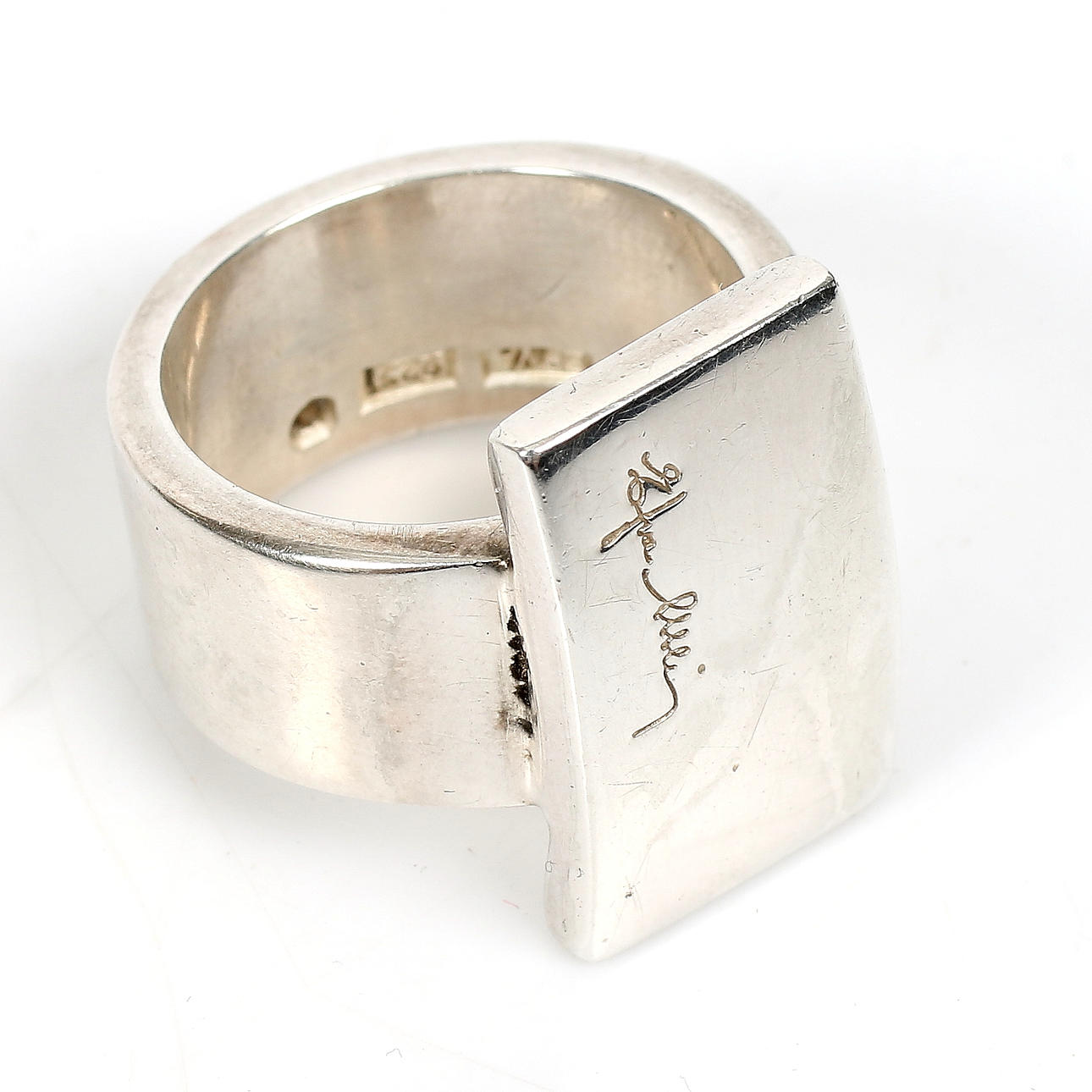 RING, Sterling silver, Efva Attling, Stockholm.