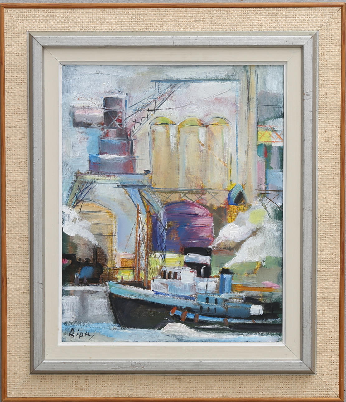 HANS RIPA, HAMNSCEN, MÖJLIGEN ÅHUS.