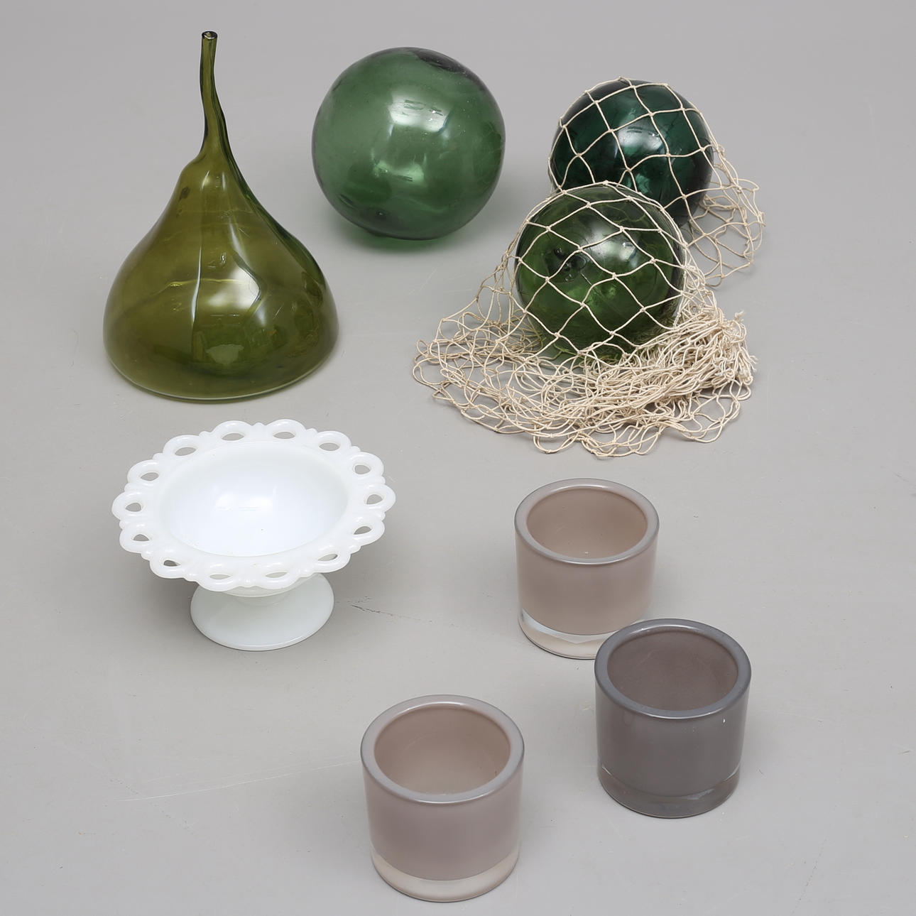 GLASKUGLER, LYS mv., glas, Kastrup, Danmark, Lagerhaus.