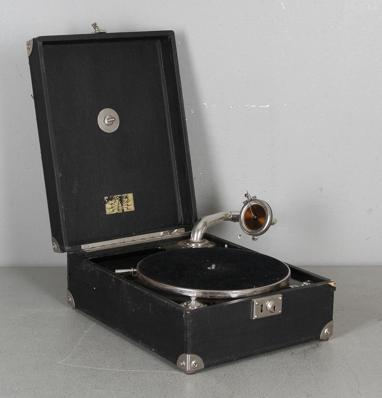 RESEGRAMMOFON, 1900-talets första hälft.