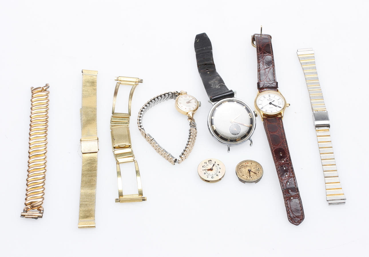 ARMBANDSUR och RESERVDELAR, bl.a. Ogival, Stig Persson Norrköping, Azur Paris.