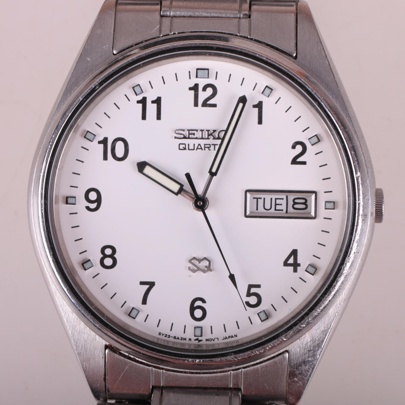 MEN'S BRACELET, Seiko Quartz, in original box. Clocks & Watches ...