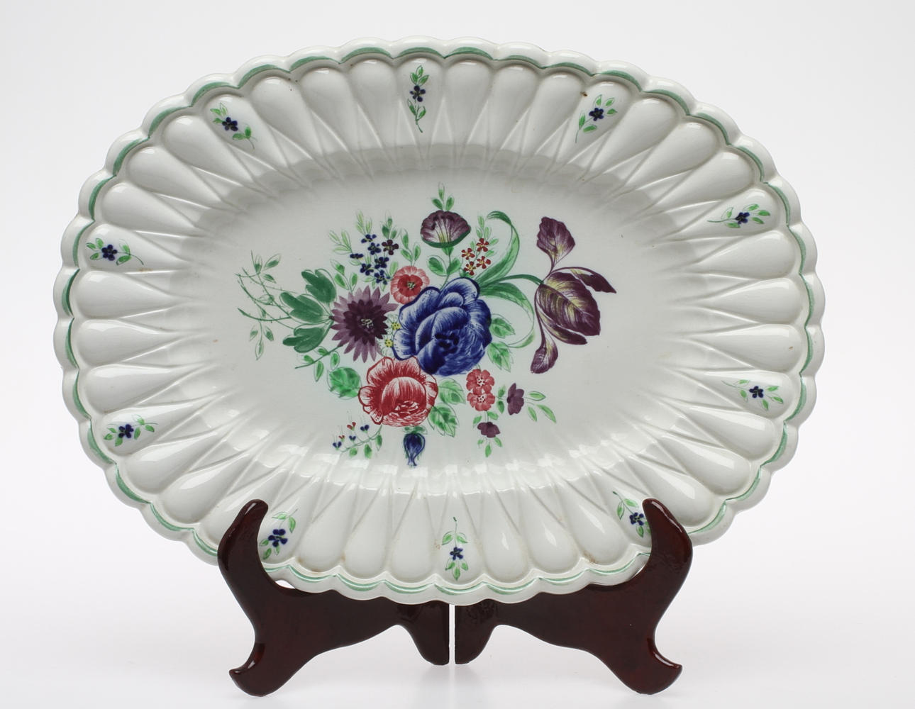 UPPLÄGGNINGSFAT, porslin, Eugen Trost 1955 Gefle.