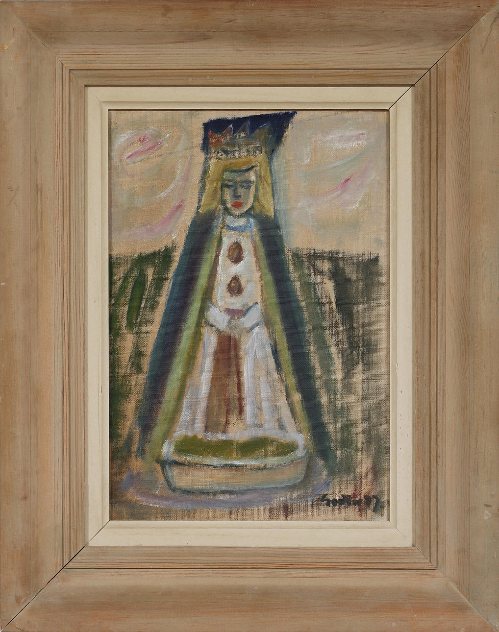 RAGNAR GODIN. Olja på duk, signerad och daterad -97.