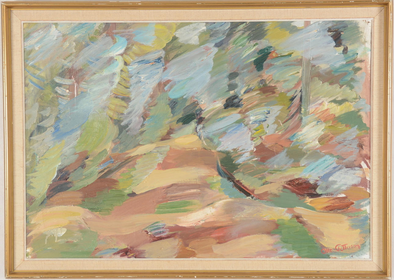 OLLE PETTERSSON. Oil on canvas.