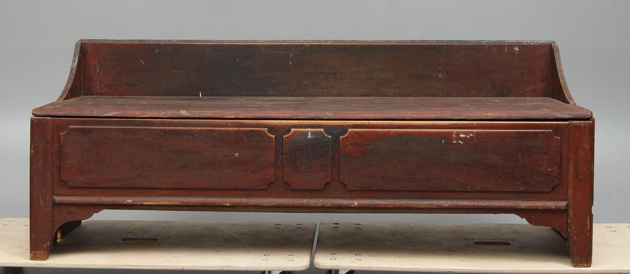 SOFFA/FÅLLBÄNK, allmoge, 1800-tal.