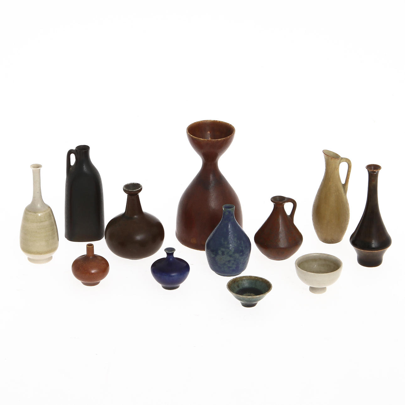 MINIATYRER, 12 st, Rörstrand och Höganäs.