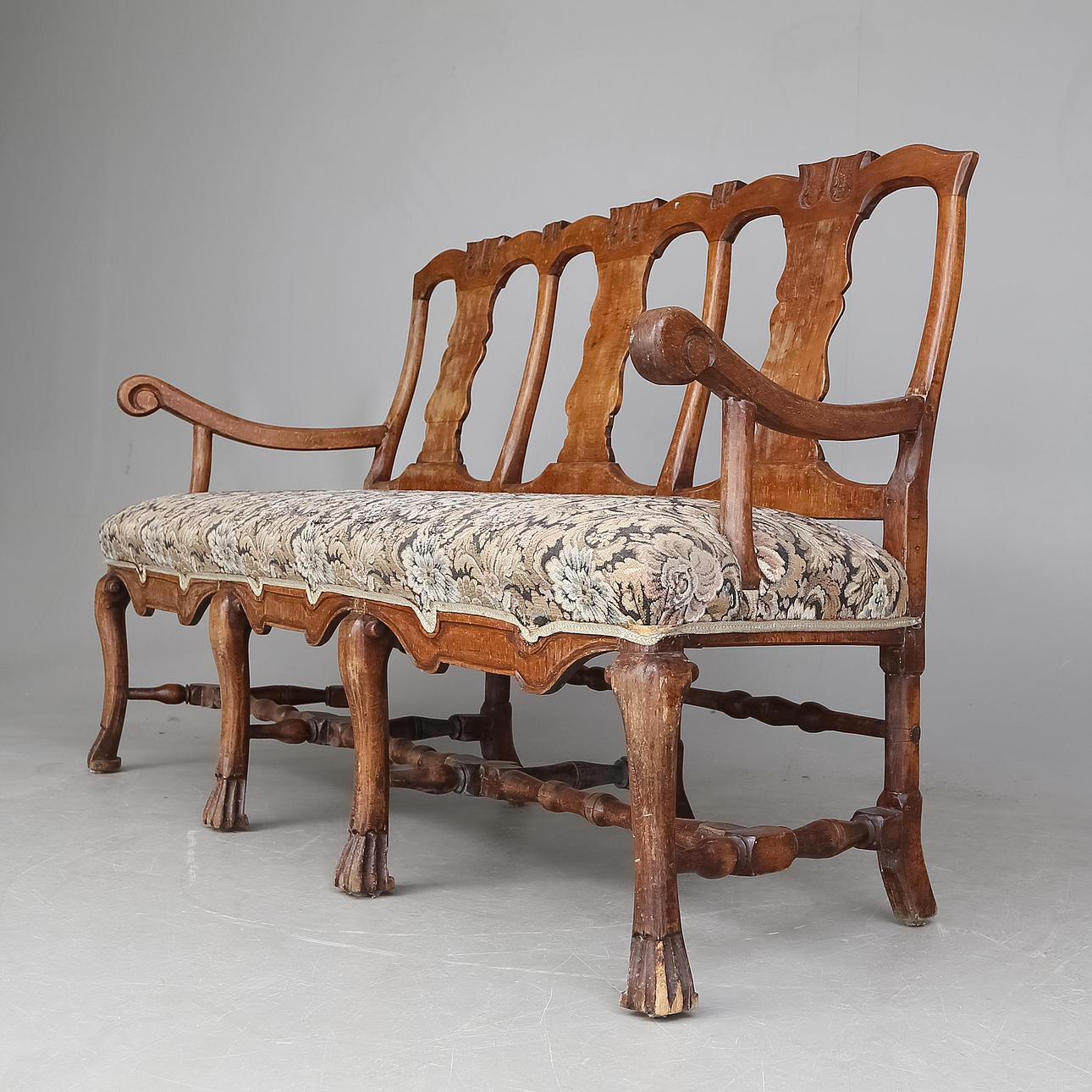 SOFFA, senbarock, 1700-tal.