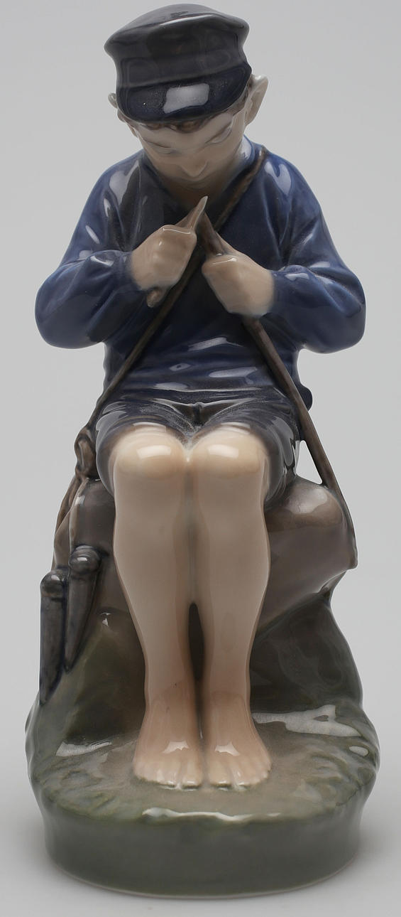 FIGURIN, porslin, Christian Thomsen, Royal Copenhagen, Danmark.