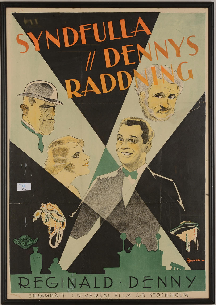 CARTEL DE LA PELÍCULA, "El pecador Denny's Redding".