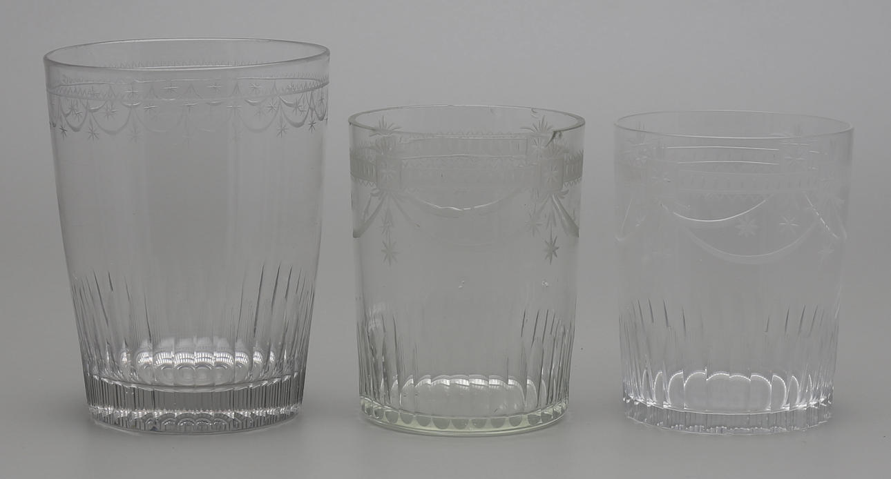 GLAS, 3 st, 1800-tal.