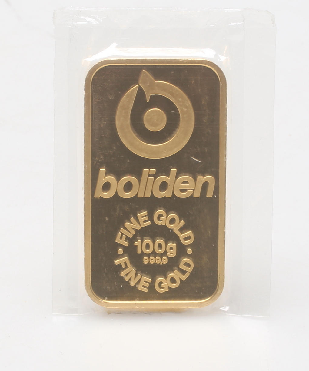 GULDTACKA, Boliden, 100 gram.