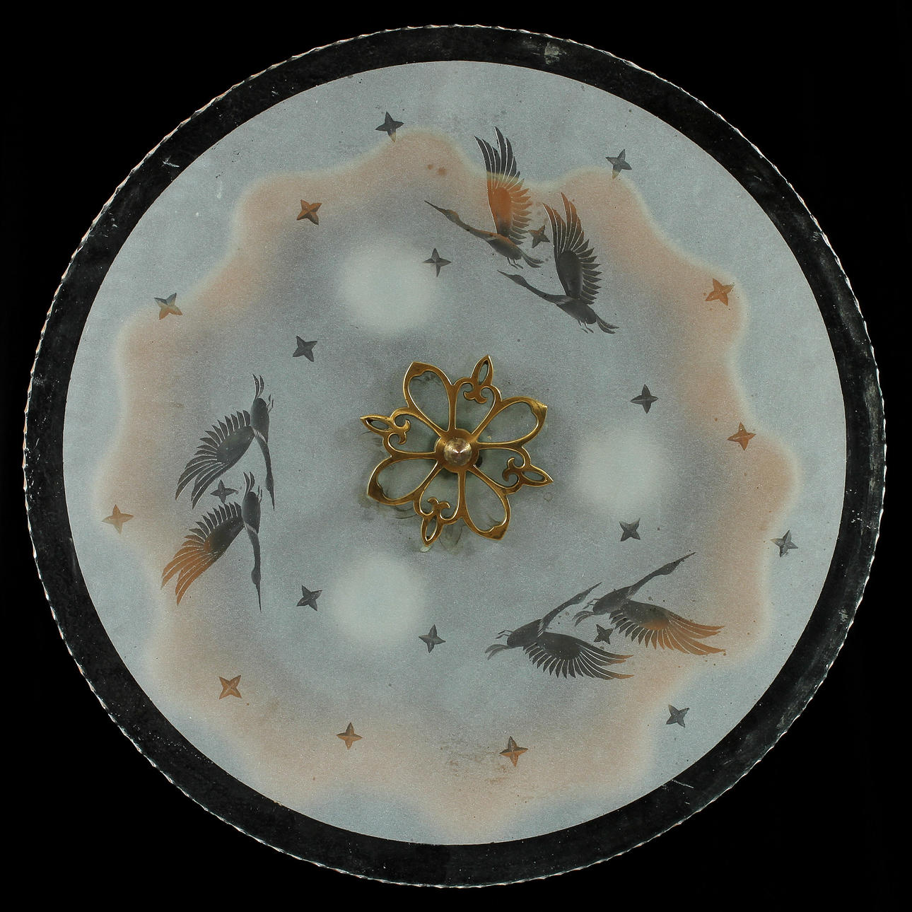 LAMPA, 1900-tal, höjd 65 cm.