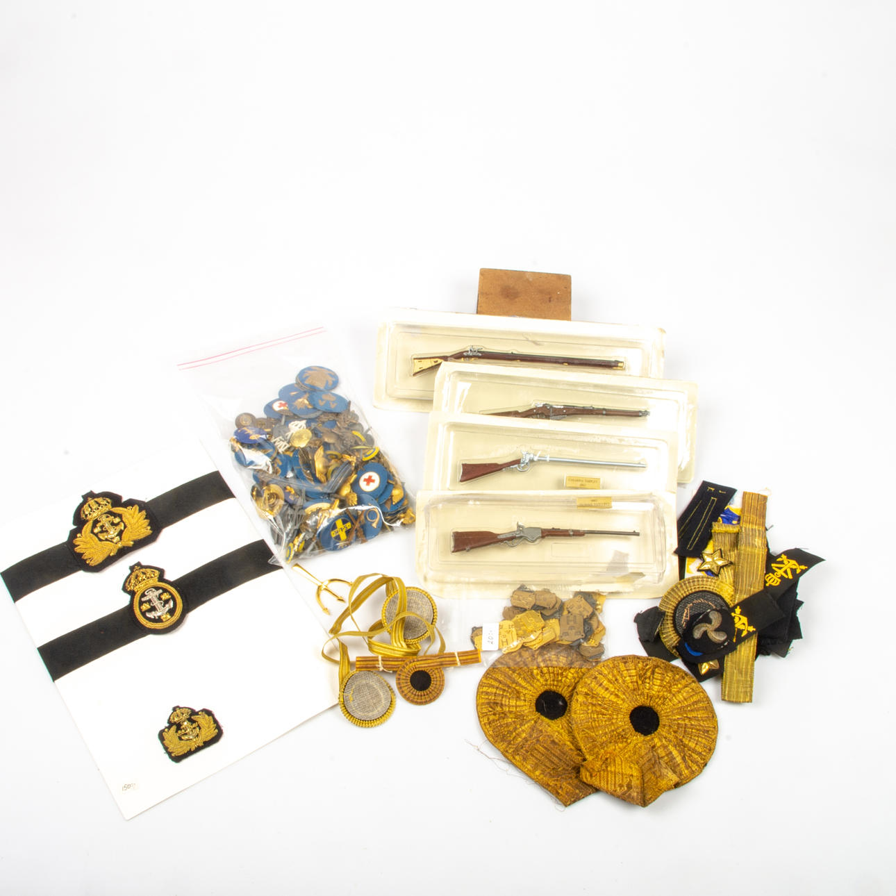 BRANDS, MINIATURE GUNS ETC.