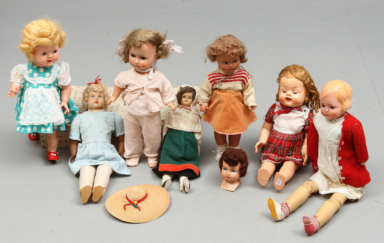 DOCKOR, bland annat Italien och England. 1940/50-tal.