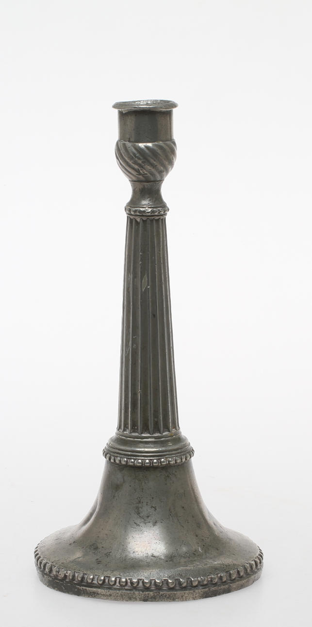 LJUSSTAKE, tenn, Eric Pettersson Krietz (mästare i Stockholm 1753-95/1805).