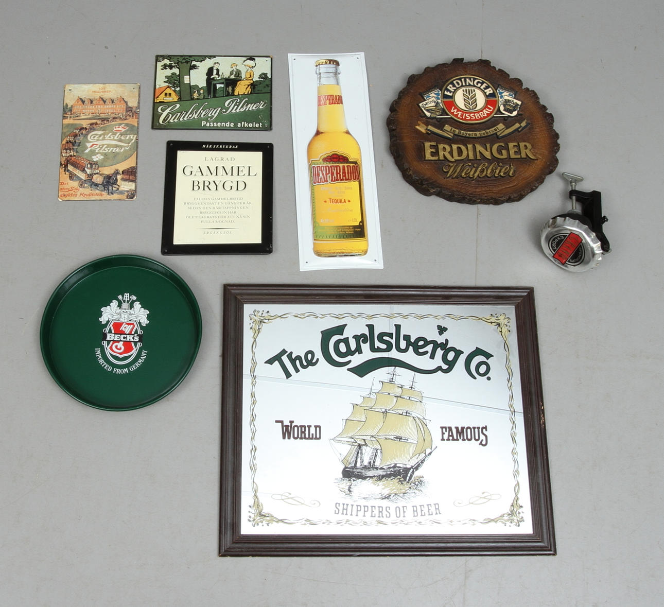 PARTI tema Pub, bland annat Carlsberg, Beck´s Beer och Erdinger.