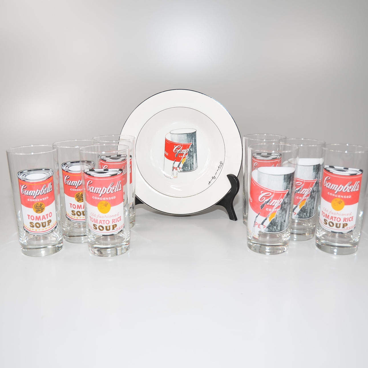 ANDY WARHOL, Glas, Porzellan.