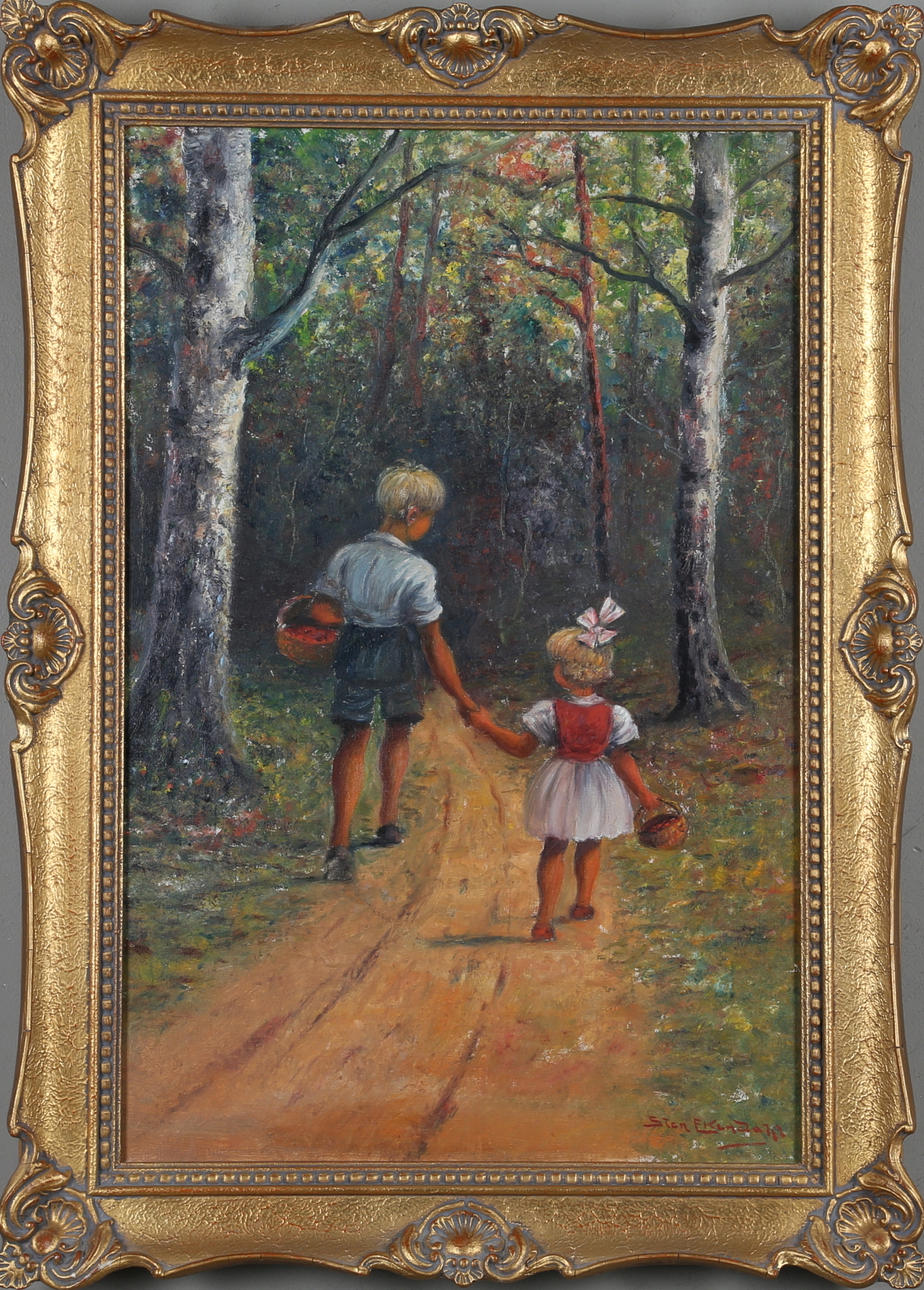 STEN EKENDAHL. oil on canvas, signed.