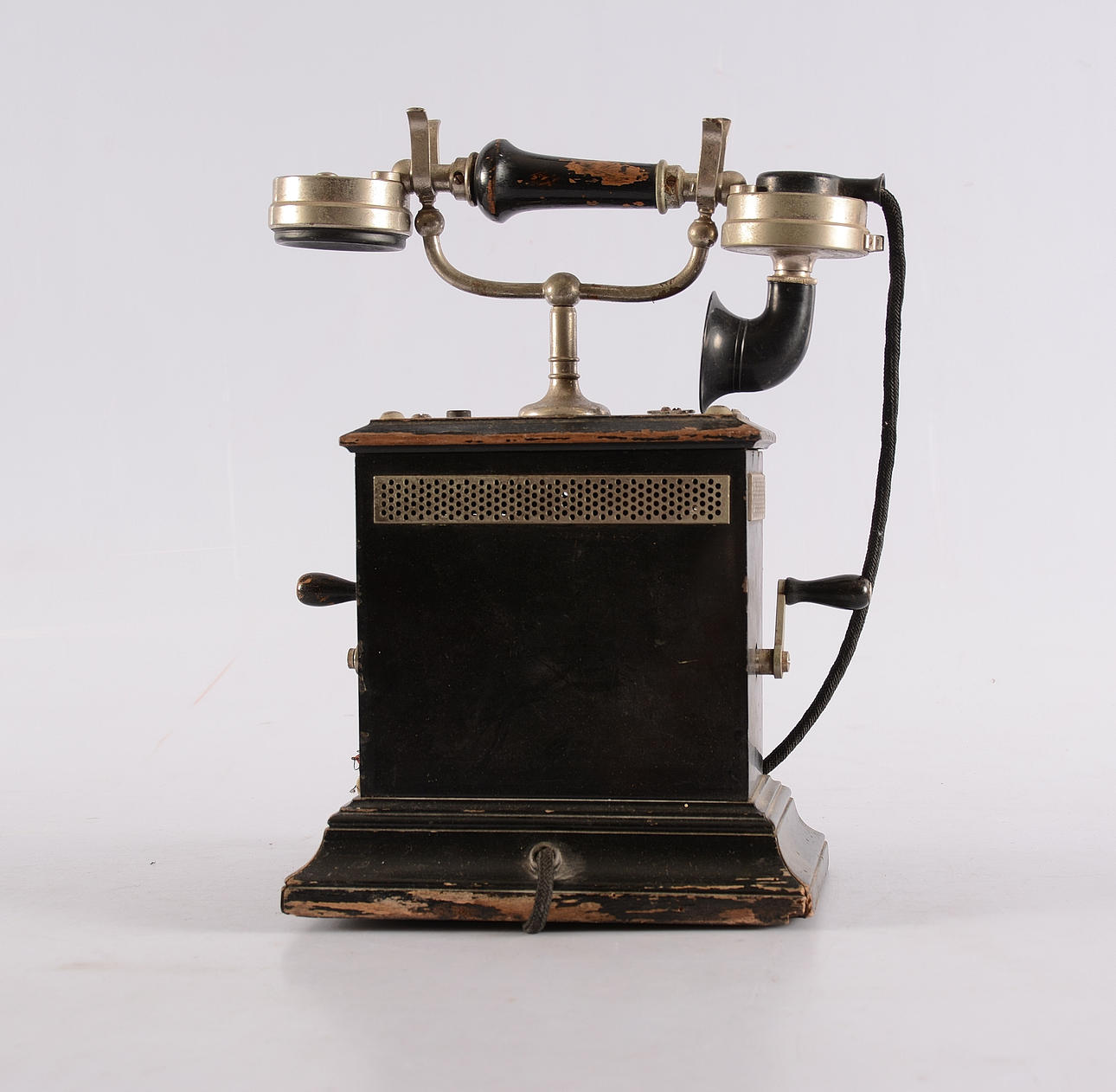 TELÉFONO, madera, primera mitad del siglo XX.