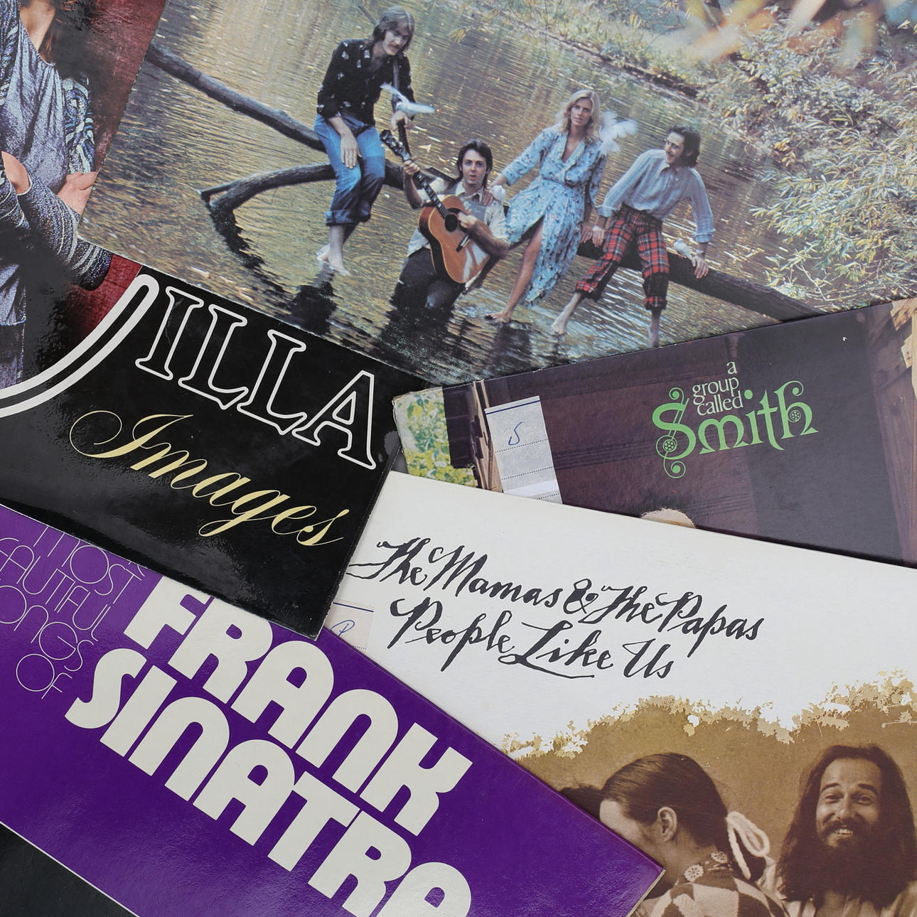 LPs, 69 pcs, EPs and SINGLES, 32 pcs, foreign artists.