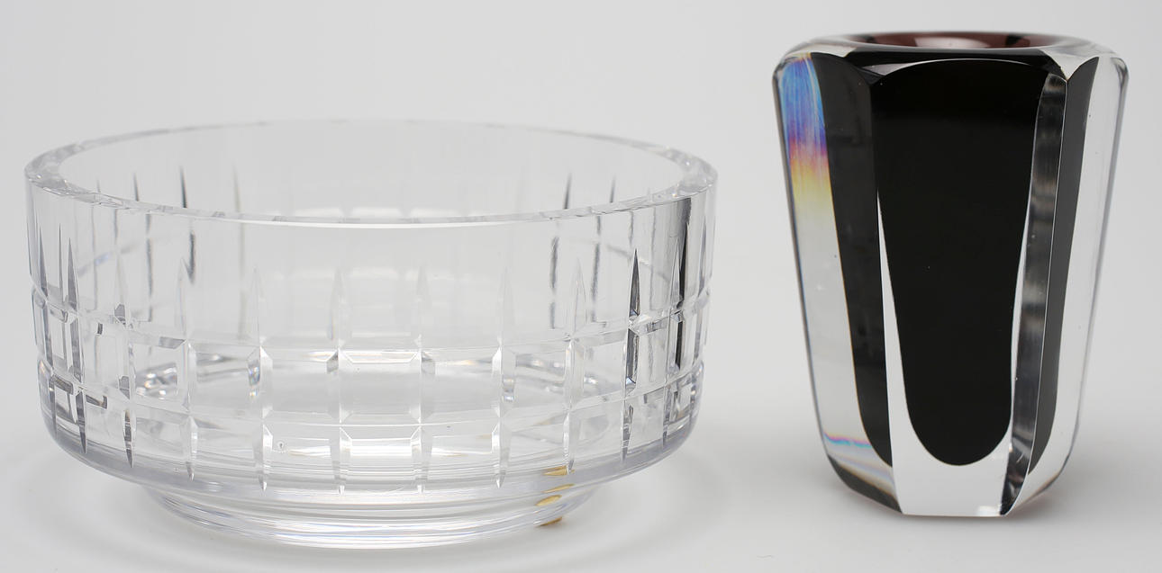 SKÅL OCH VAS, glas, Kosta.