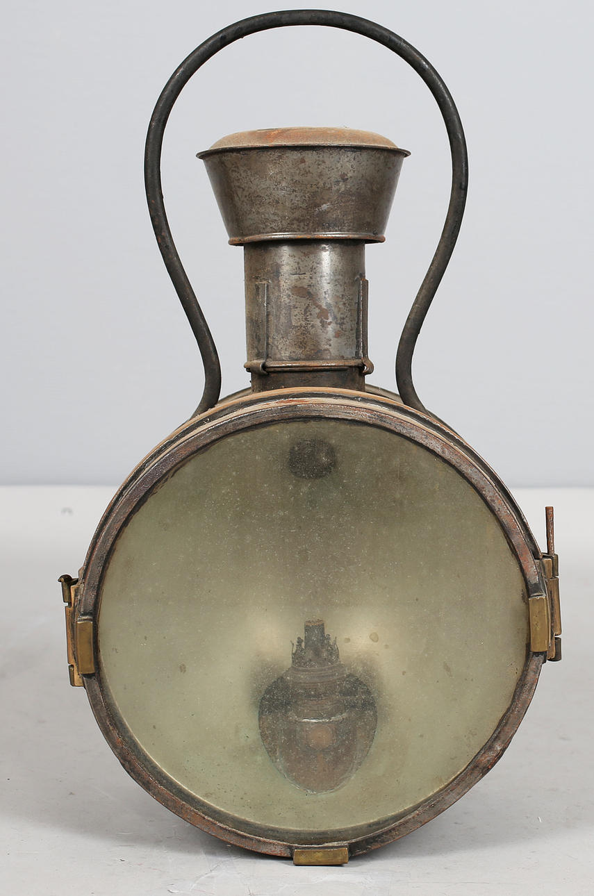 OLJELYKTA, mässing/metall, 1800/1900-tal.