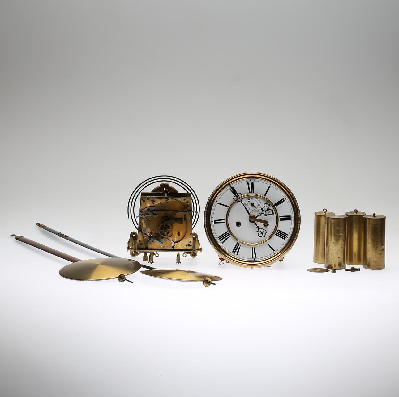 UHRWERK, 2 Stück, Gustav Becker, ca. 1890 bzw. 1920.