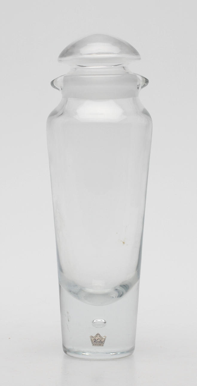 KARAFF, glas, Vicke Lindstrand, Kosta.