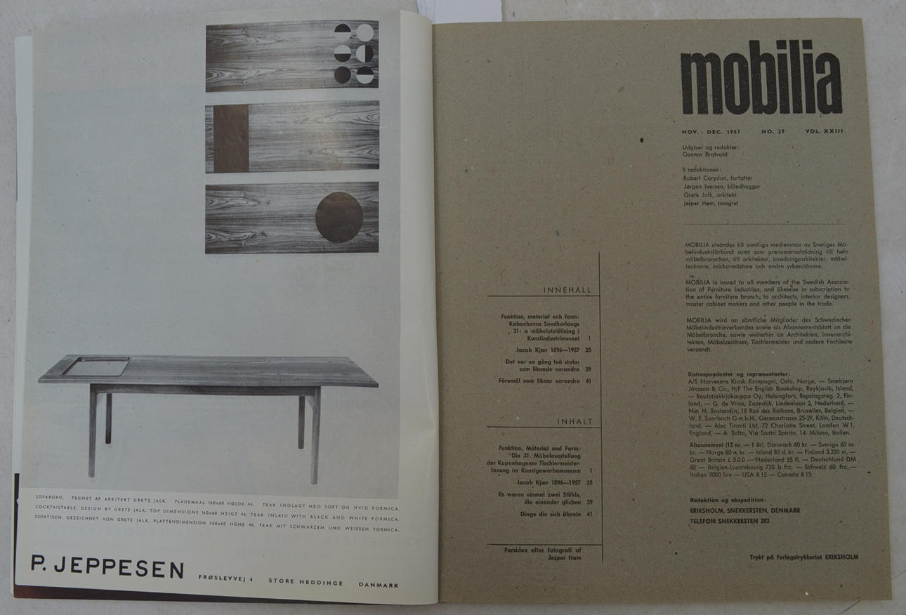 Mobilia No. 29 Dec 1957.