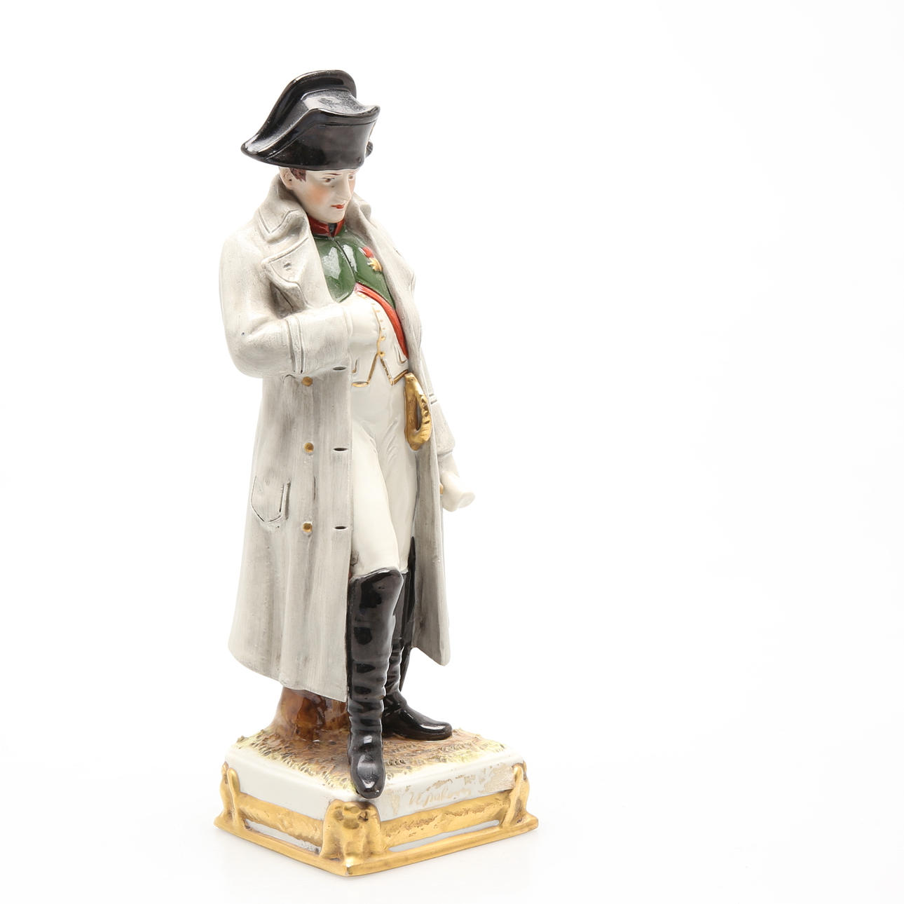 FIGURE, porcelain, Napoleon, Germany.