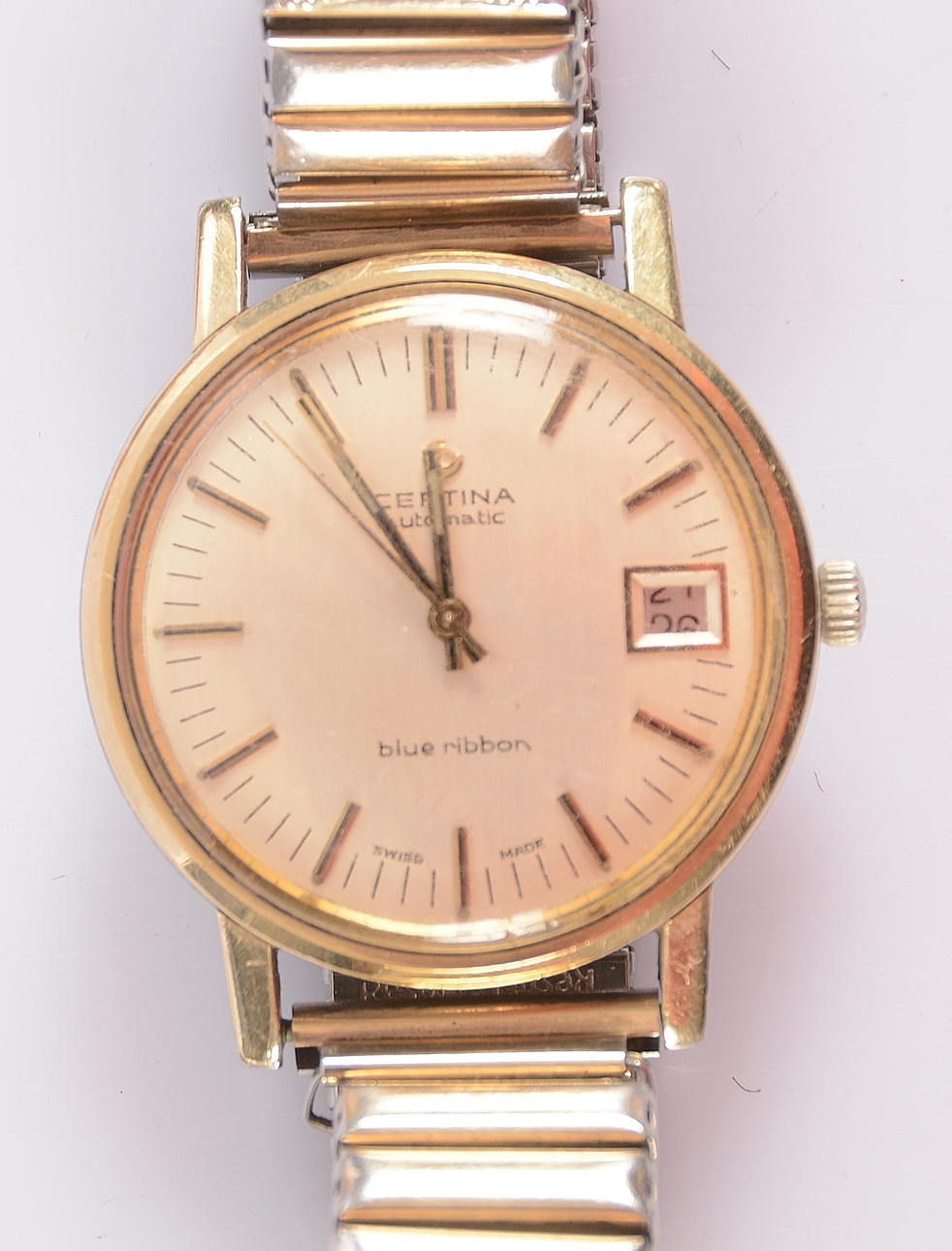 HERRARMBANDSUR, Certina Automatic Blue Ribbon.