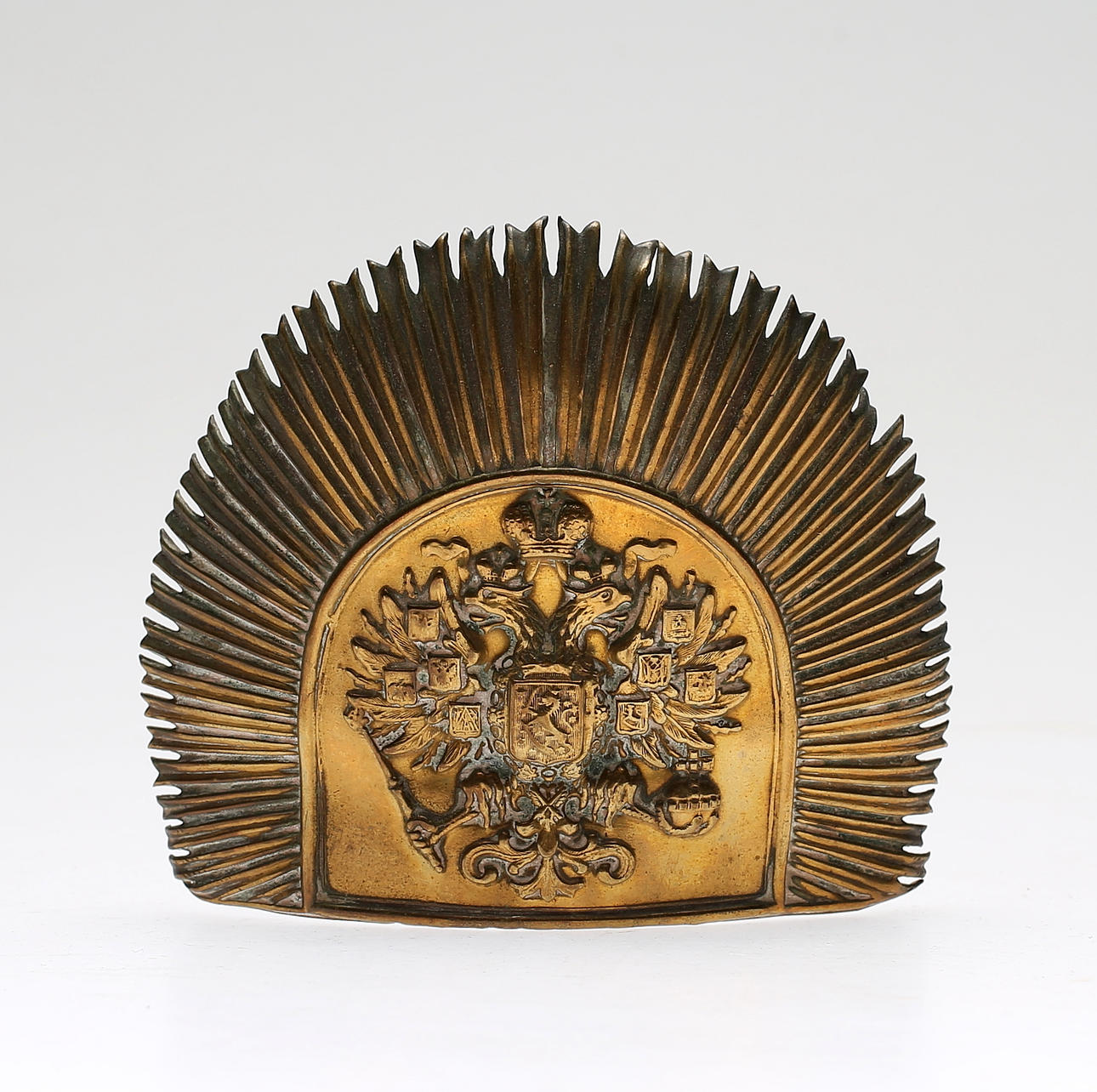 KOKARD, para gorra, Rusia, siglo XIX.