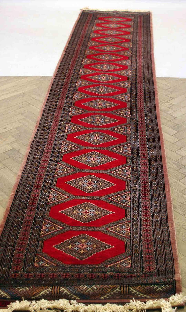 Orientteppich, Galerie, 400 x 80 cm.