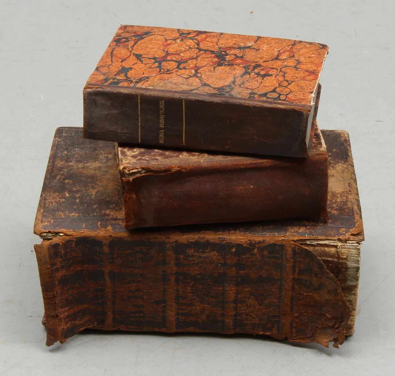 ÄLDRE BÖCKER, 3 volymer, 17 & 1800-tal.