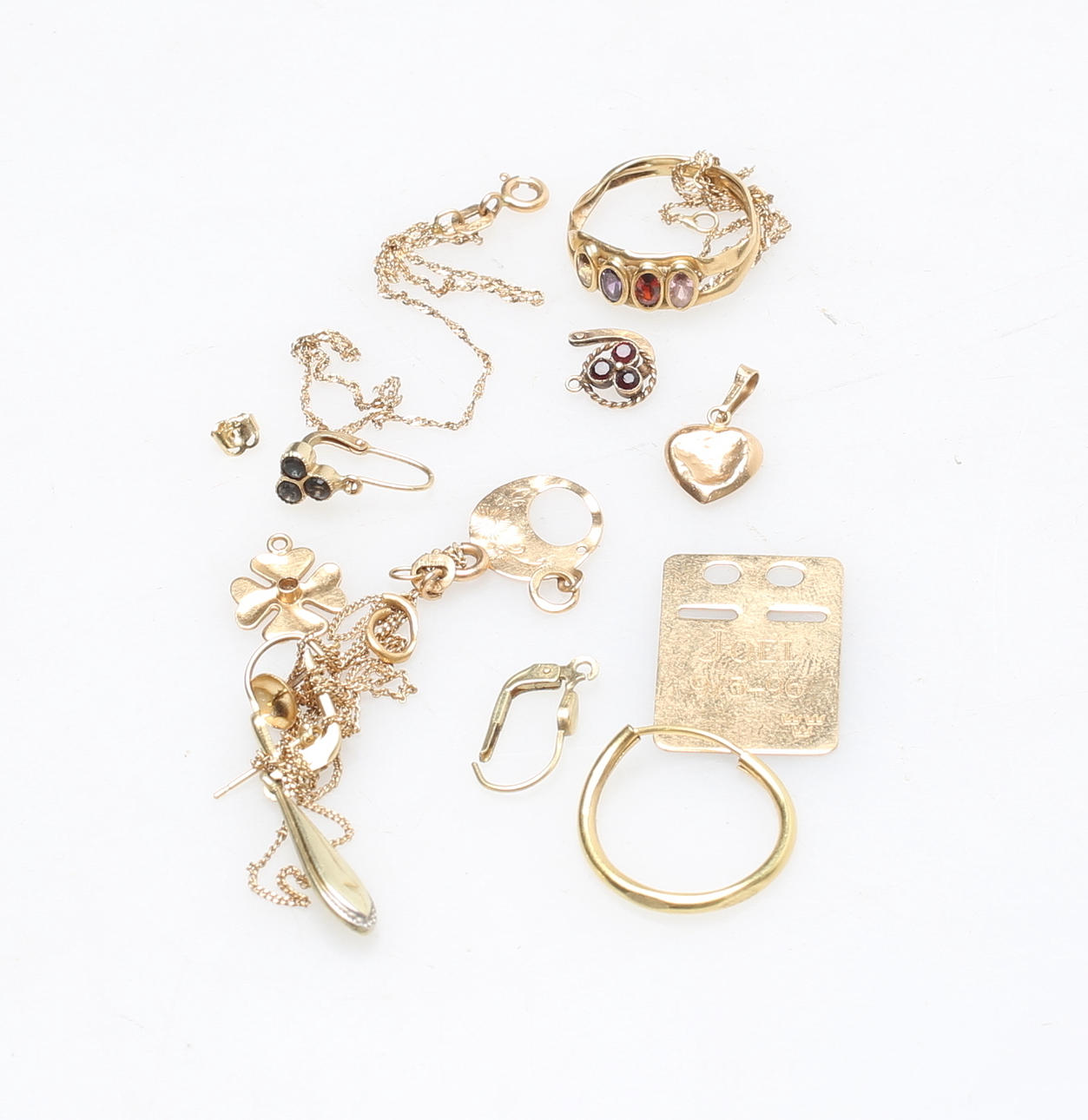 SKROTGULD, 14K-18K, vikt ca 10 gram.