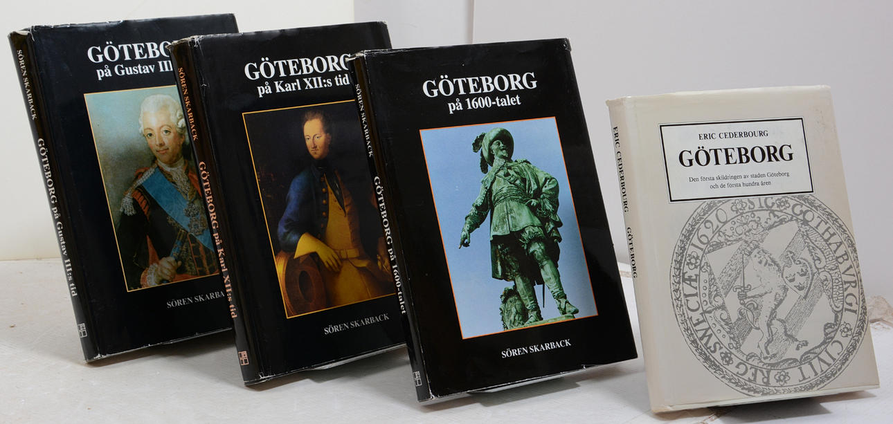 SÖREN SKARBACK. Fyra Göteborgsböcker.