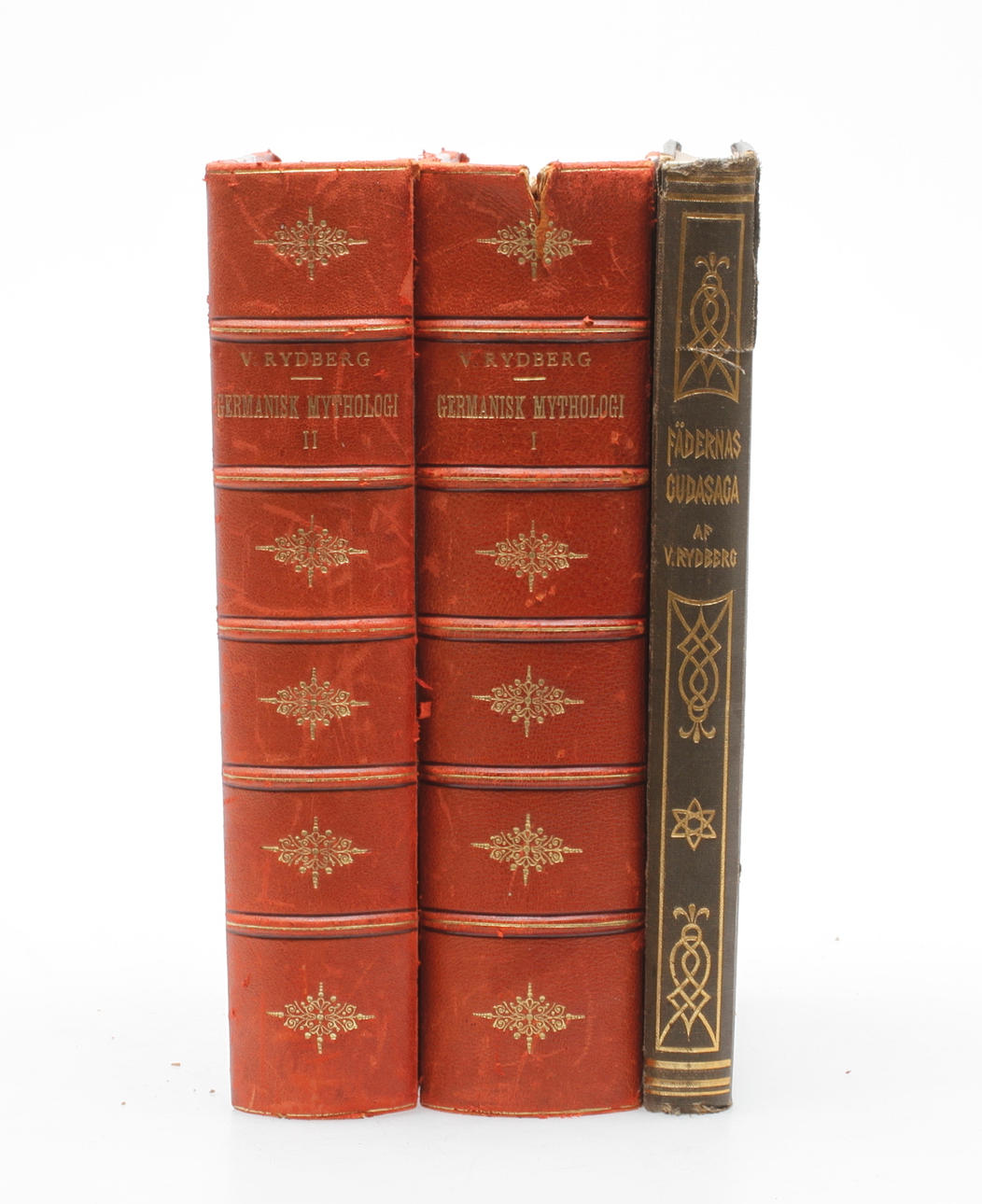 VIKTOR RYDBERG, "Undersökningar i germanisk mythologi", 2 band samt "Fädernas gudasaga". Albert Bonniers förlag, 1886-89.