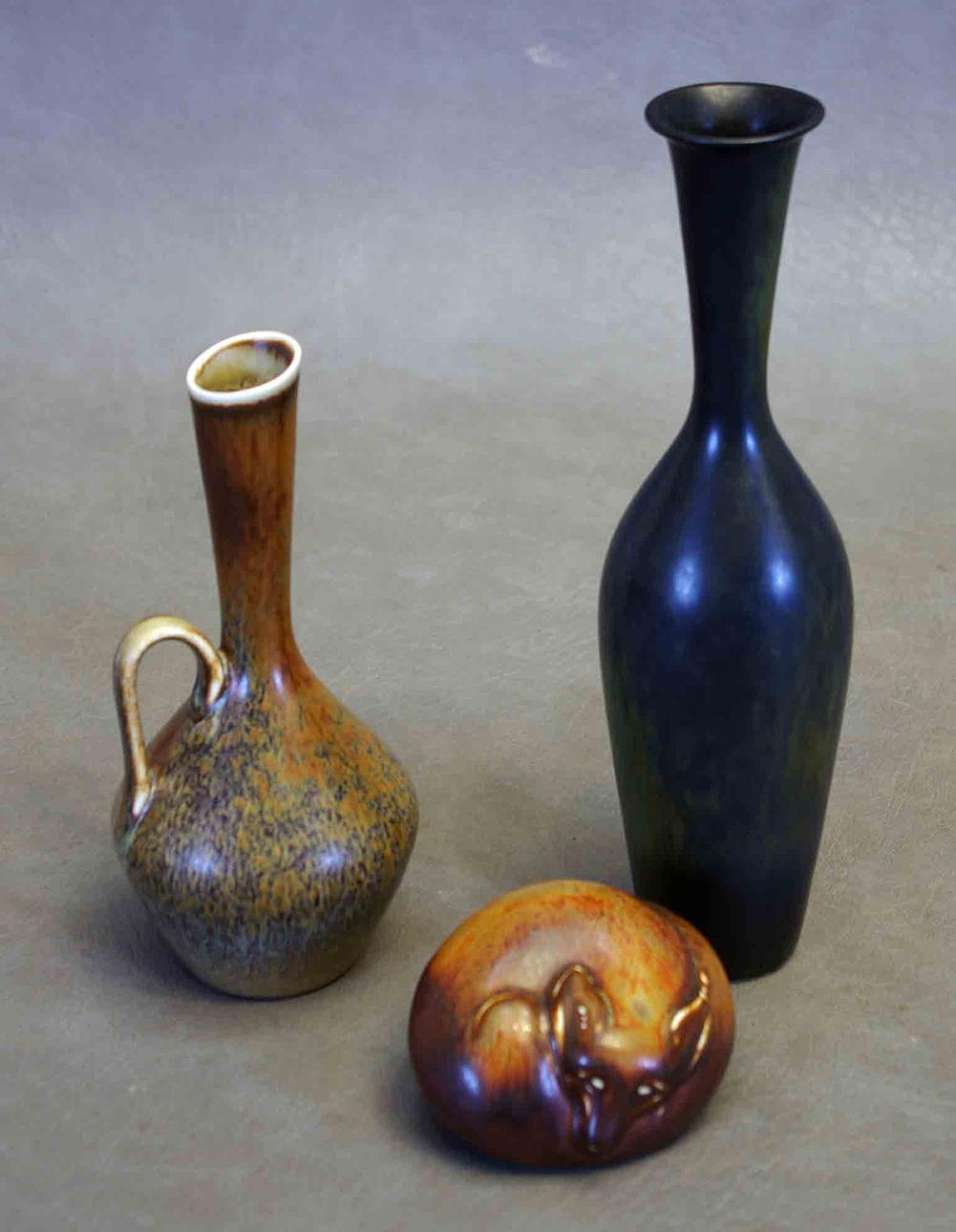 2 VASER SAMT RÄV, Rörstrand, Carl Harry Stålhane samt Gunnar Nylund.