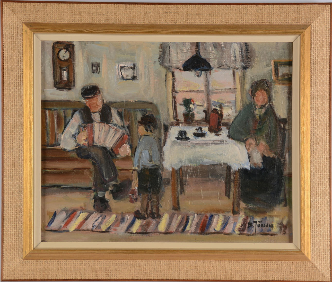 BROR JÖNSSON. Olja på duk.