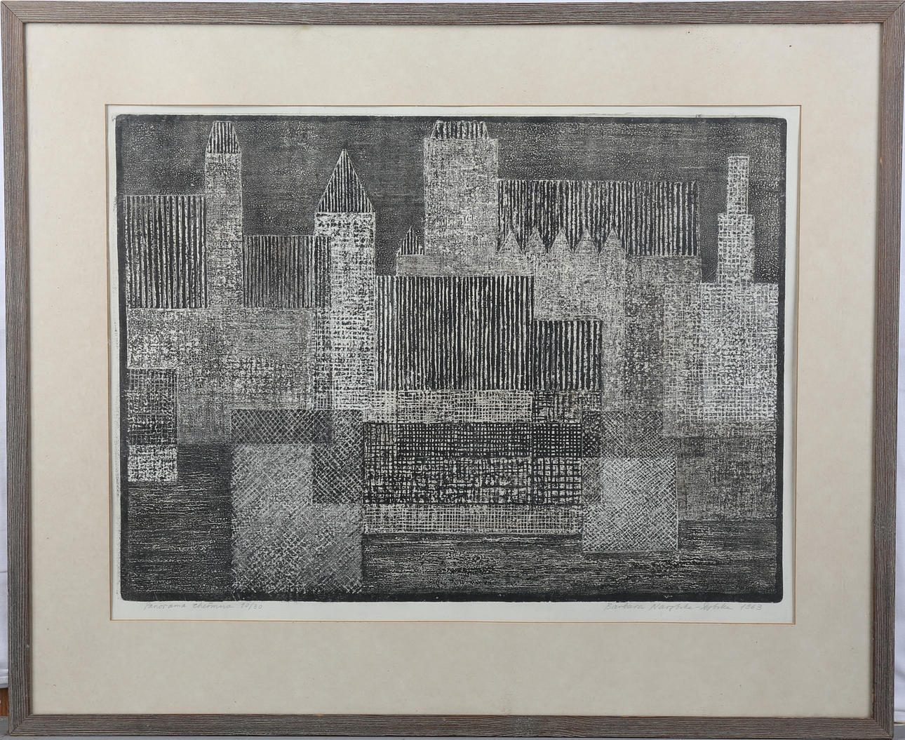 LITOGRAFIER, 4 st, bla LOUIS BARTIN, BARBARA NAREBSKA-DEBSKA, LASSE HOLM.