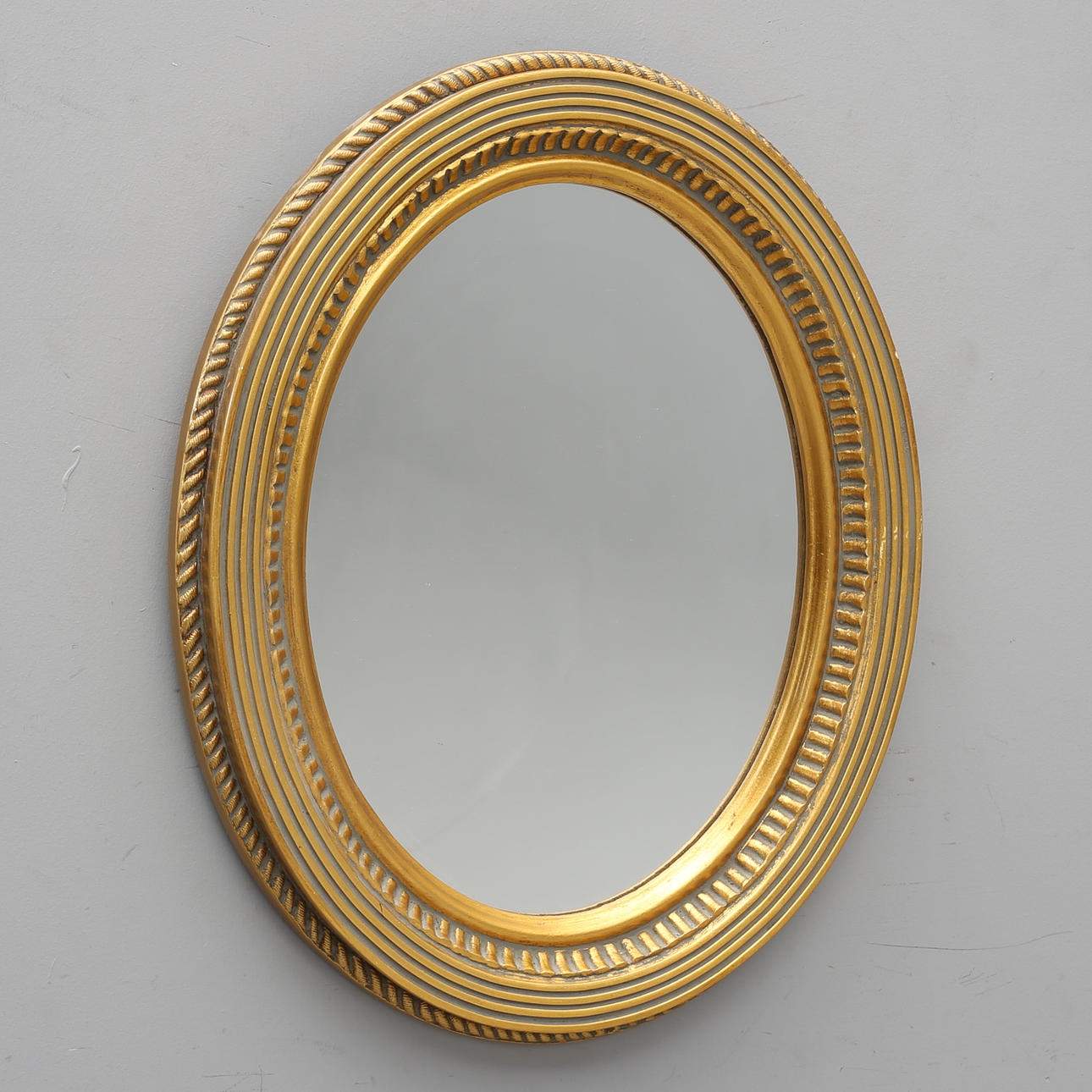 SPEGEL, oval, 1900/2000-tal.