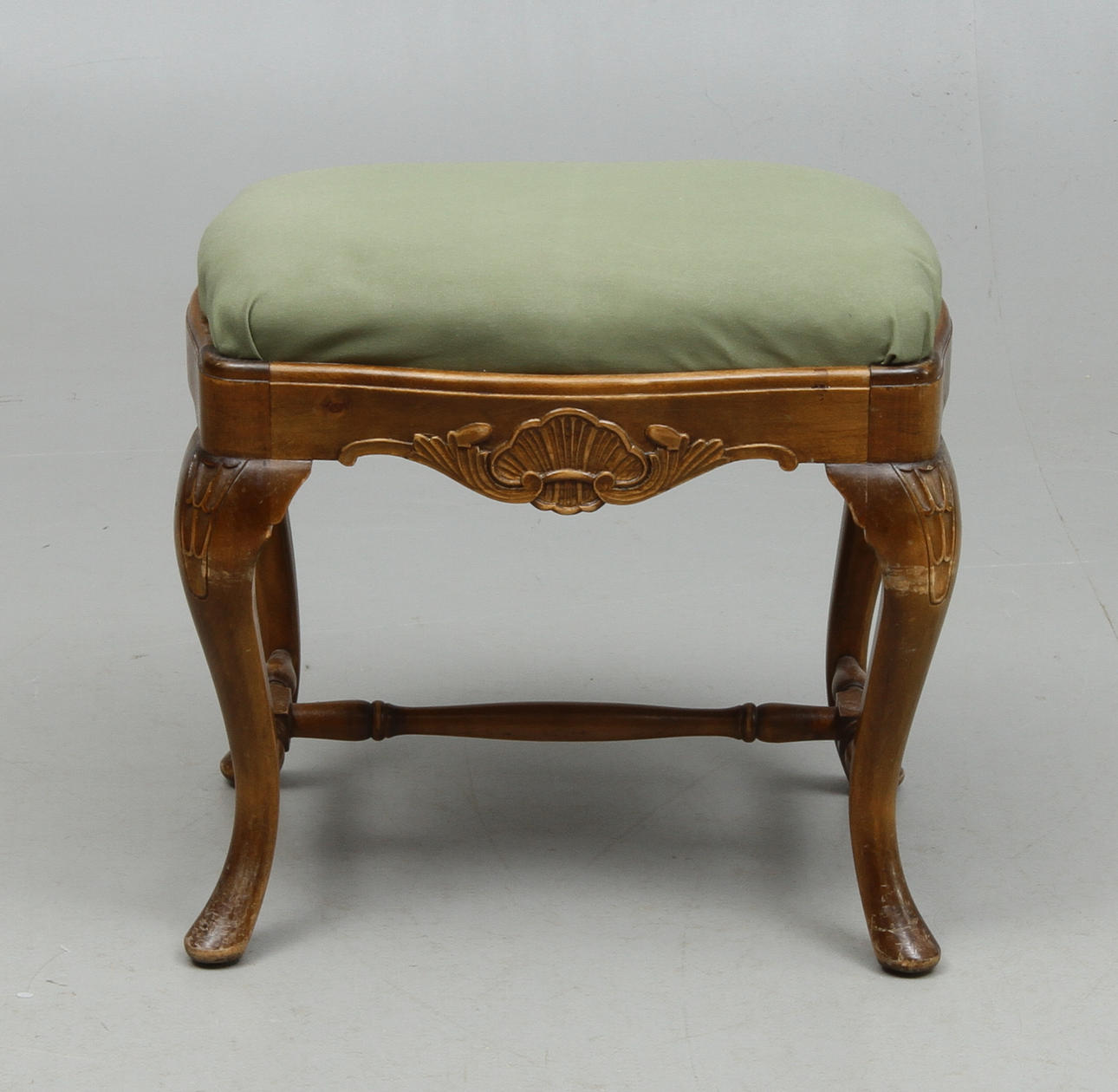 TABURETT, rokokostil, 1900-tal.