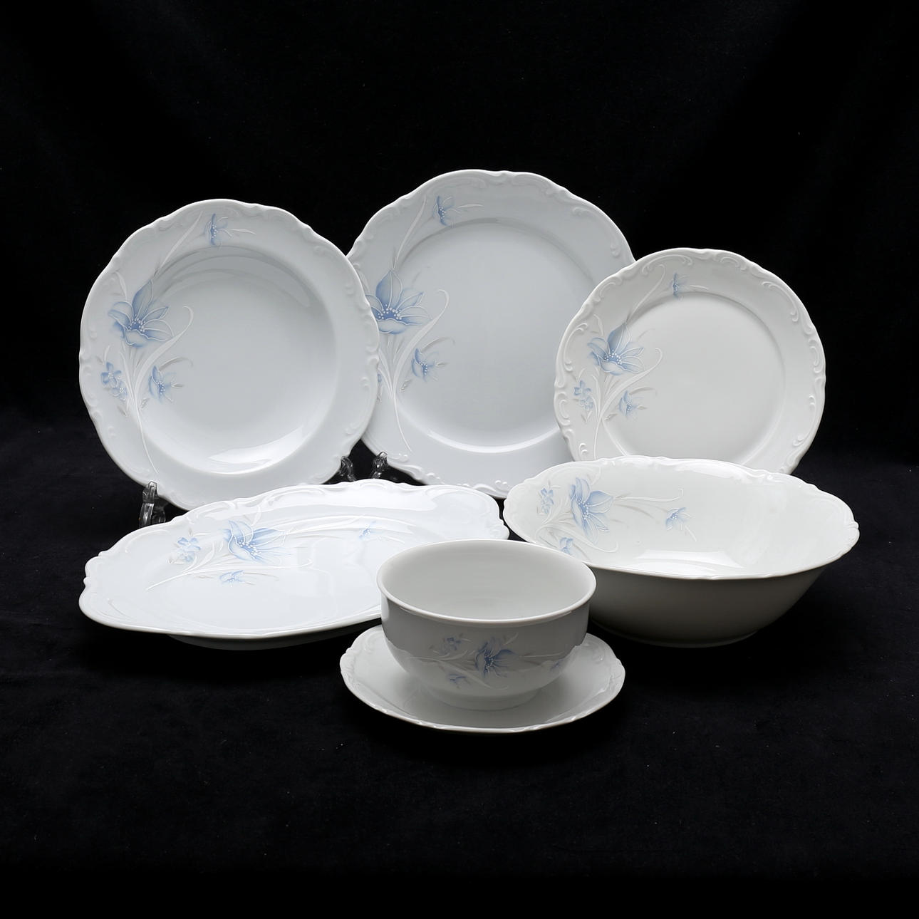 DINING SET, 41 pieces, Mitterteich, Bavaria.