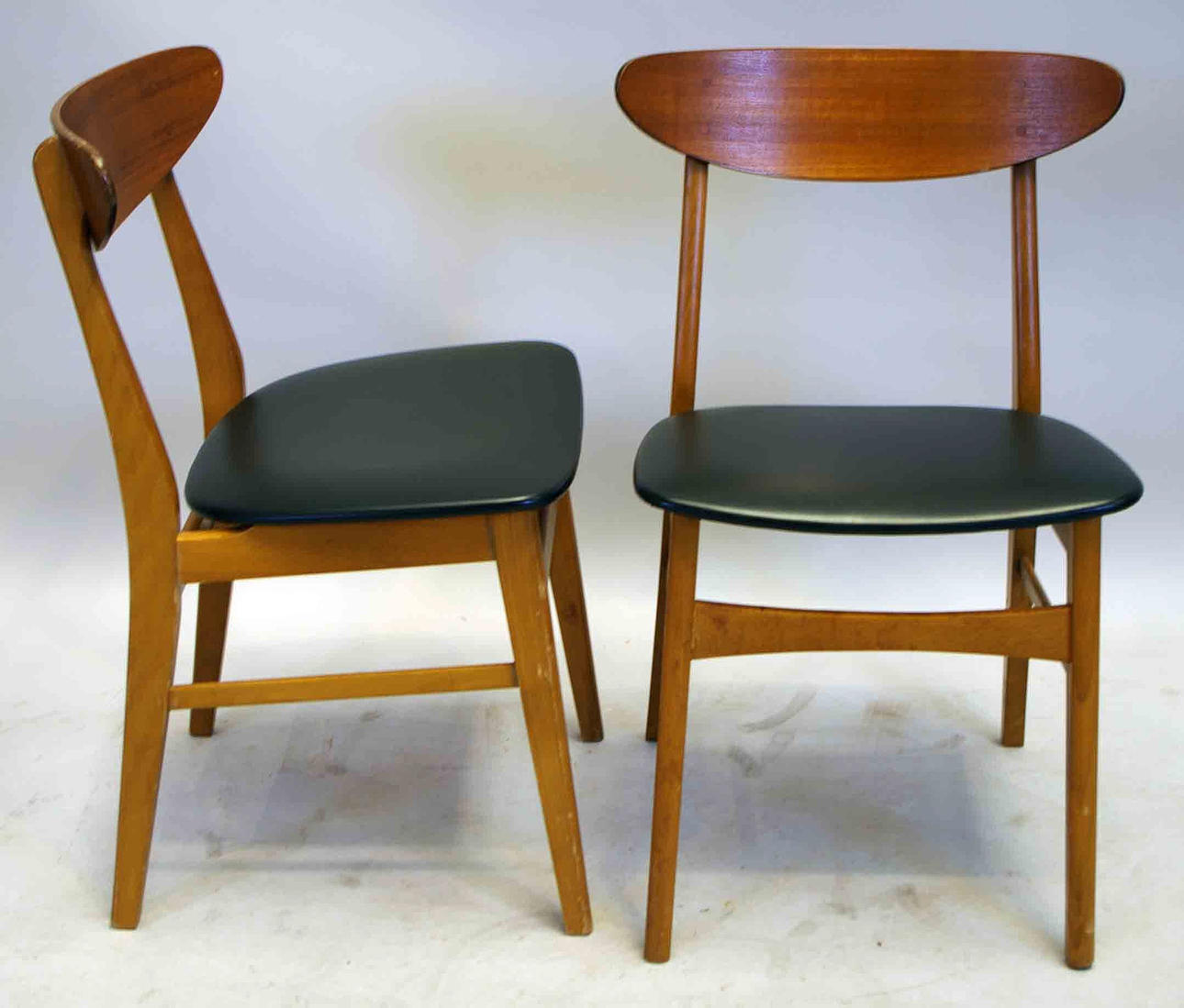 STOLAR, 1 par, teak/galon, Faldsled, Danmark.