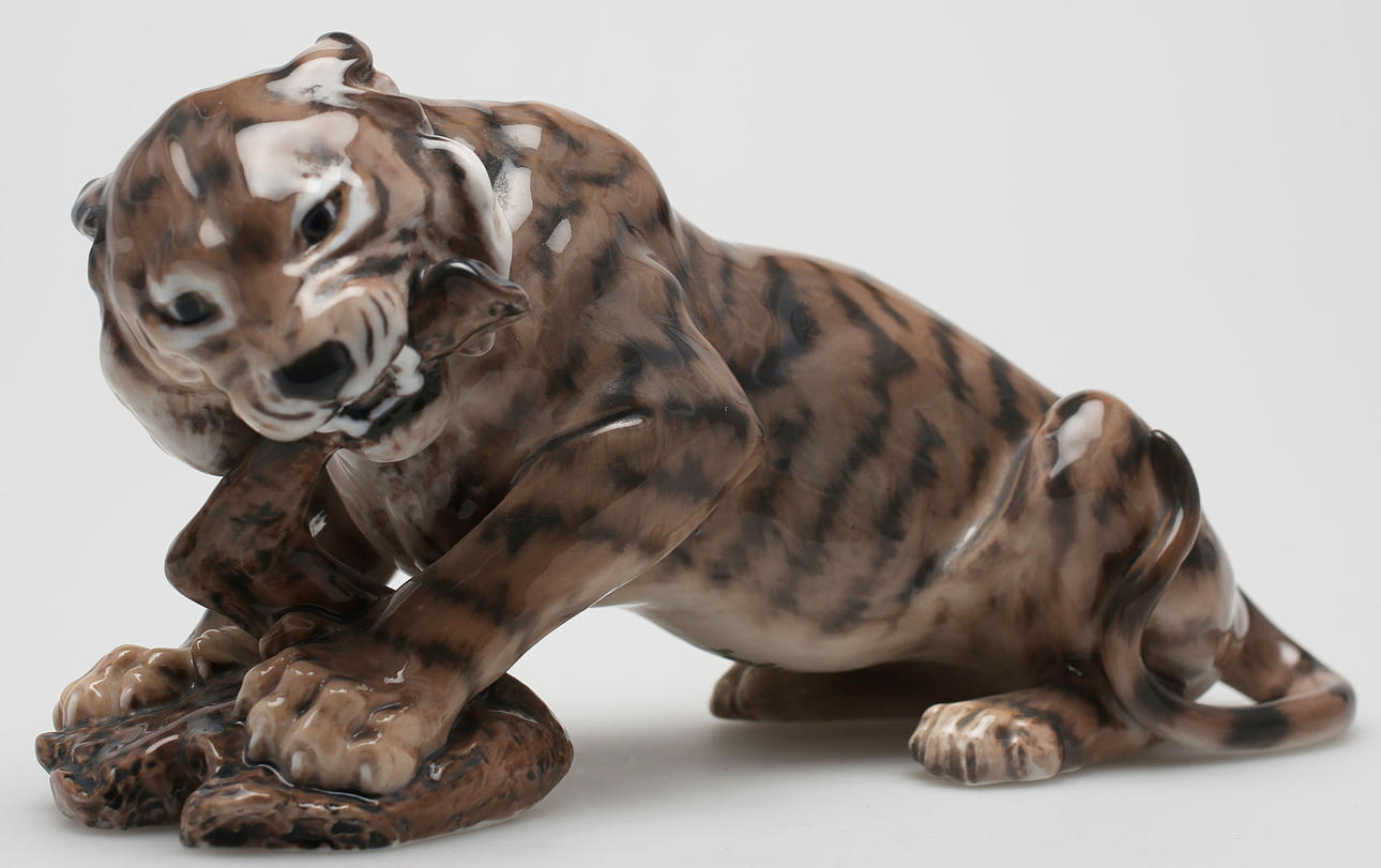 FIGURIN, porslin, Dahl Jensen, Danmark.