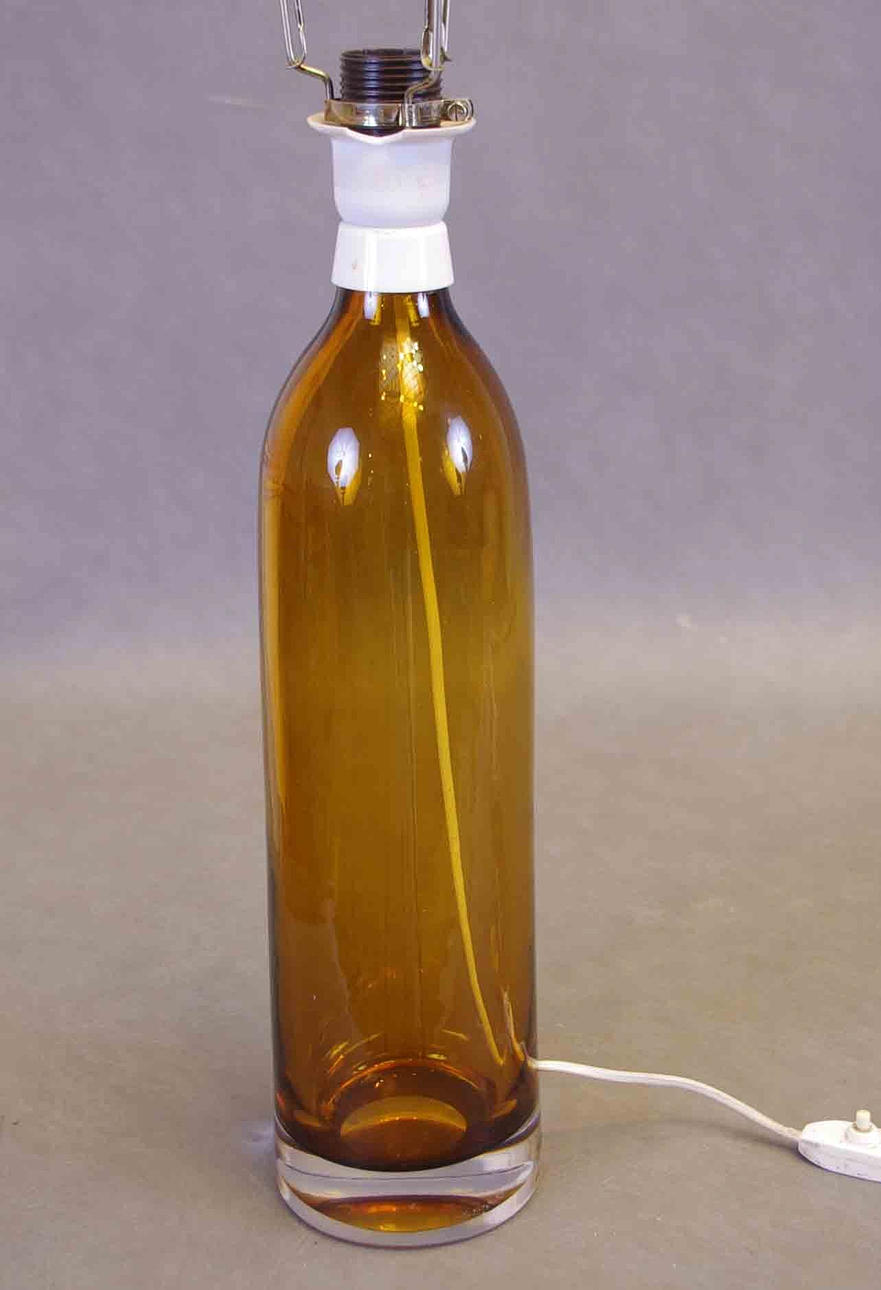 BORDSLAMPA, glas, Mona Morales Schildt för Kosta, tillskriven.