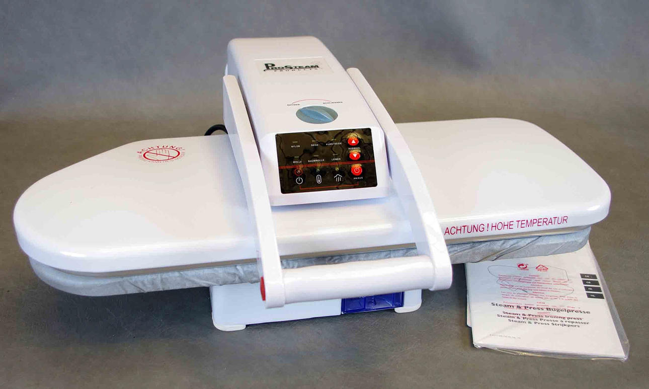 ÅNG OCH PRESSMASKIN.