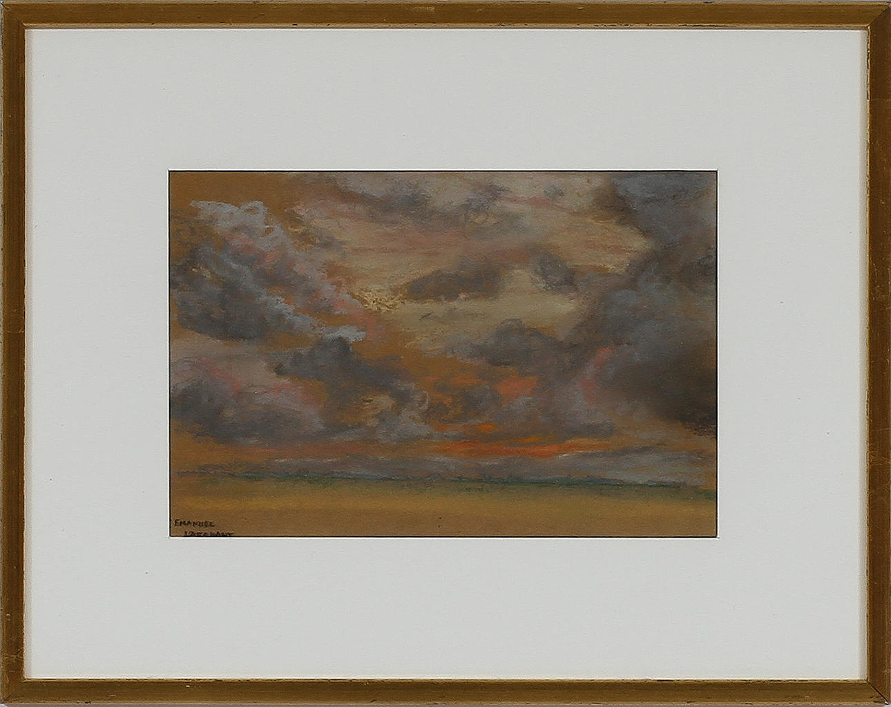 MÅLNINGAR, 4 st, signerade.